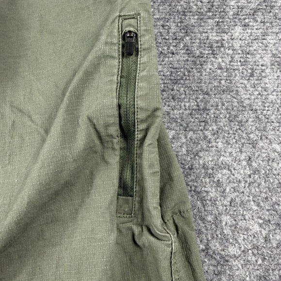 Vuori Pants Womens Large Green VW401 Ripstop Elastic Waist Stretch Outdoor - Picture 2 of 8